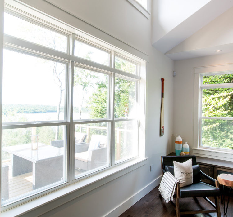 Four Kohltech Double Hung Windows with transom