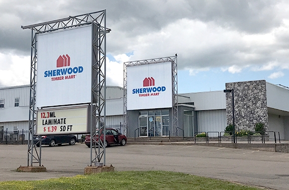 Sherwood Timber Mart exterior view