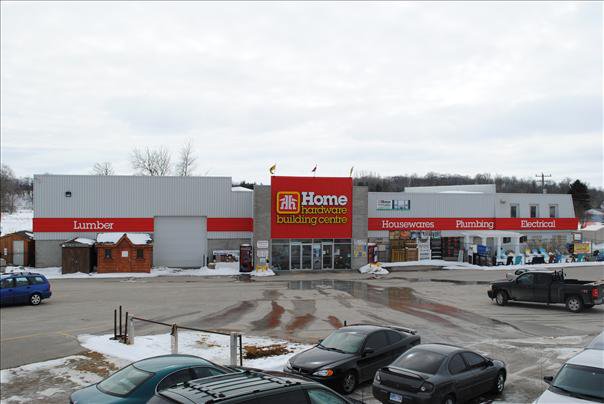 Street shot of the exterior of Wellesley Home Centre