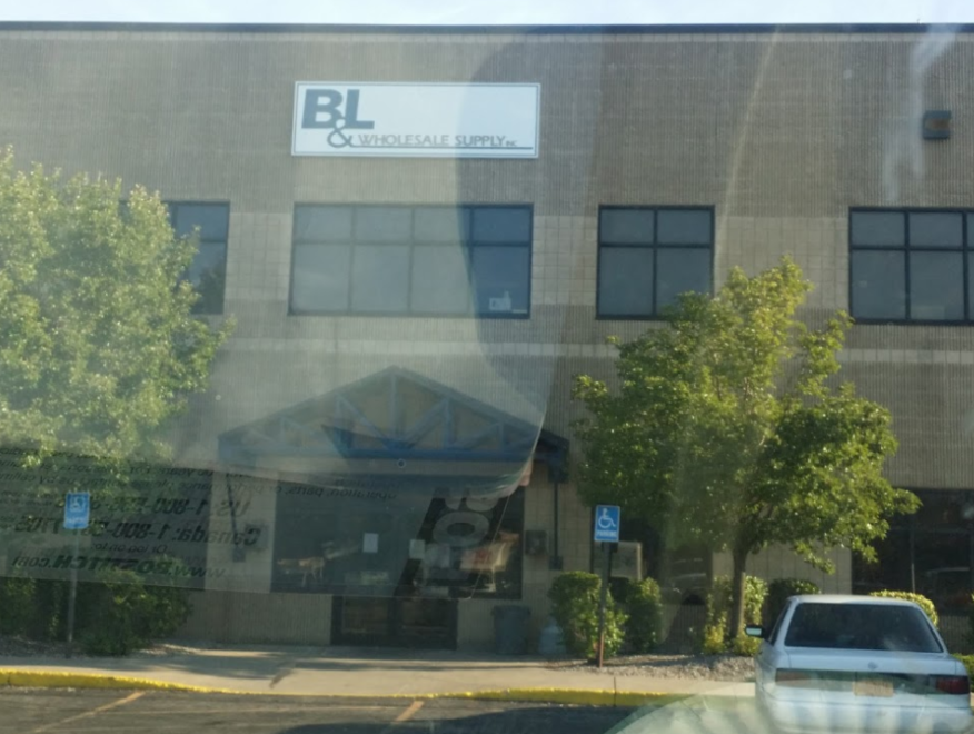 Outside building shot of the B&L in Rochester, NY